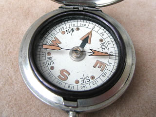 Close up view of dial